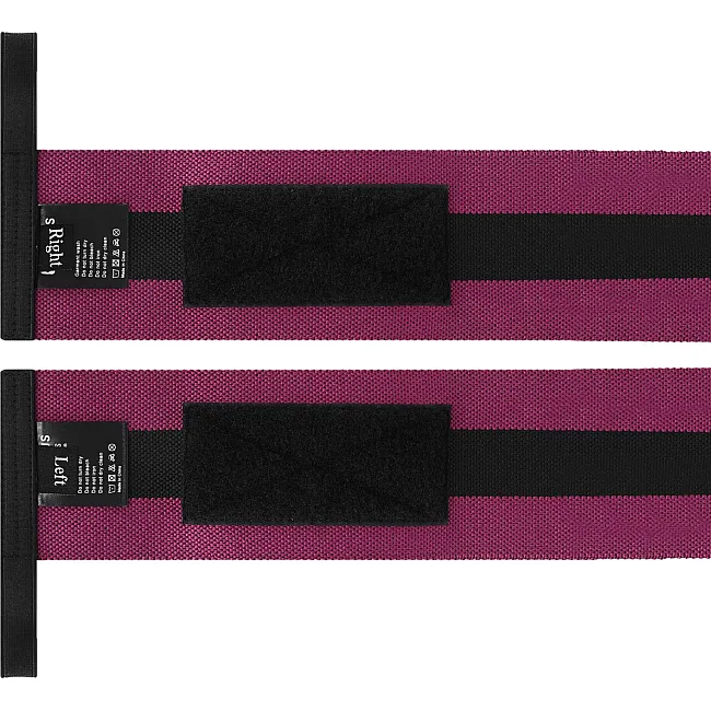 Кистевые бинты
 STRENGTH WRIST WRAPS EZOUS C-05 2штуки (Черный-фиолетовый)