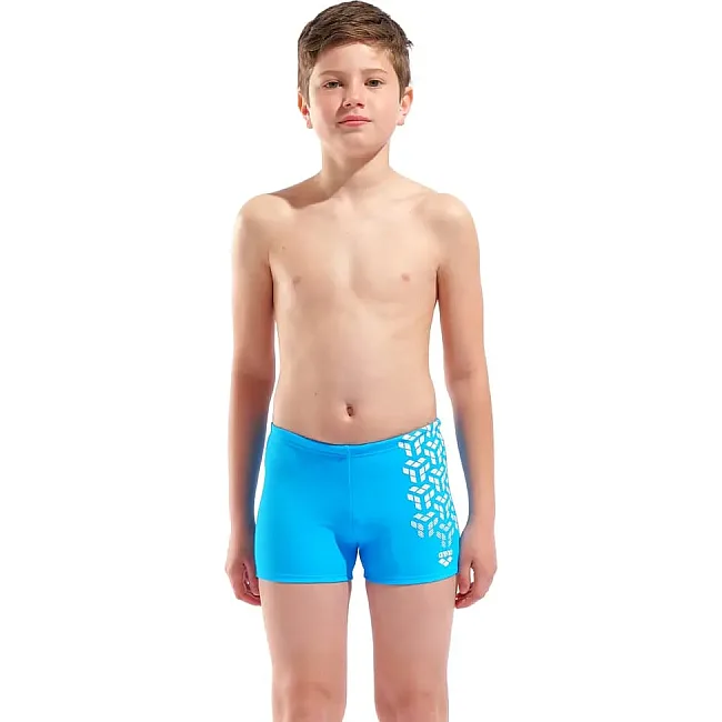 Плавки-шорты для мальчиков Arena KIKKO V SWIM SHORT GRAPHIC синий, белый