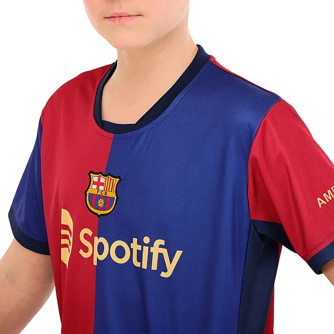 Футбольна форма дитяча із символікою клубу BARCELONA YAMAL 19 домашня 2025 SP-SPORT CO-4628