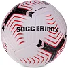 Футбольный мяч HYBRID SOCCERMAX FIFA FB-3114 №5 PU (Белый-черный-бордовый)