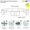 Батут Zipro Jump Pro Premium с внутренней сеткой 16 футов 496 см черно-зеленый