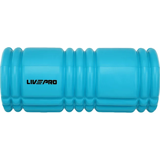Роллер массажный цилиндр (ролик мфр) 33см
 3D Roller EVA LiveUp LP8231 (Синий)