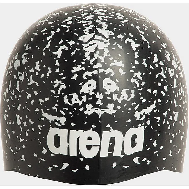 Шапка для плавания Arena POOLISH MOULDED черный, белый OSFM