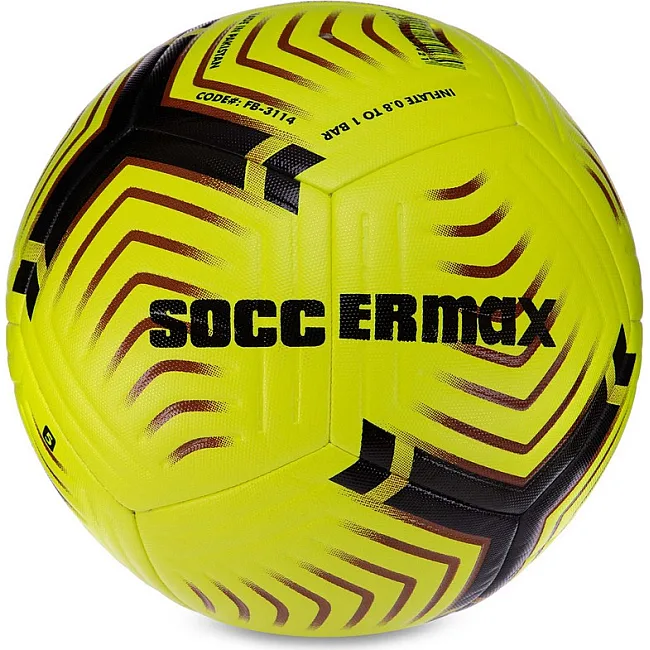 Футбольный мяч
 HYBRID SOCCERMAX FIFA FB-3114 №5 PU (Белый-черный-бордовый)
