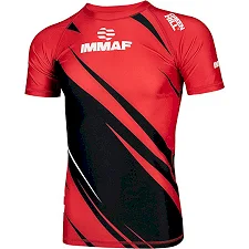 Рашгард для ММА Green Hill RASH GUARD RGI-4021 IMMAF (Червоний)