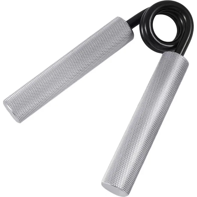 Эспандер-ножницы алюминиевый POWERPLAY 4322 (68 кг) Hand Grip Серебряный