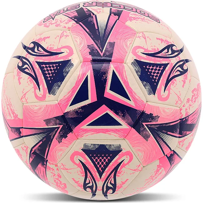 Футбольный мяч
 HYBRID SOCCER STAR TO-TOWN FB-4517 №5 PU (Белый-розовый)