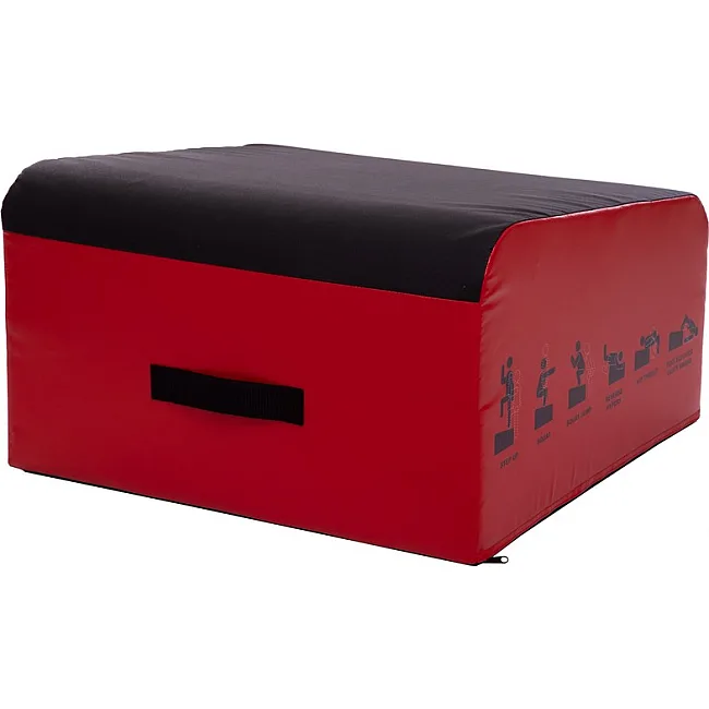 Бокс пліометричний тумба для кросфіту Пліобокс Plyo box ZELART FI-3632 1шт 76-76-36/46см