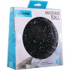 М'яч масажний для МФР LivePRO Target massage ball LP8508 ø12,5см (Чорний)