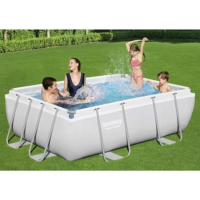 Басейн каркасний прямокутний 4в1 Bestway 56629, 282 x 196 x 84 см