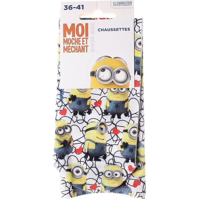 Носки MINIONS ALL OVER DE MINIONS+ COEUR женскиеарт17890635-4