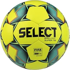 Мяч футбольный Select Brillant Super TB FIFA желто-зеленый 5