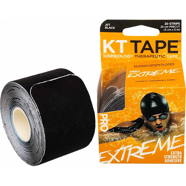 Кинезио тейп преднарезанный для лица и тела Kinesio tape KTTP EXTREME FI-3627 20 штук (Разные цвета)