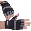Тренировочные перчатки для фитнеса
 ZELART

 SB-161594 (Черный-серый)