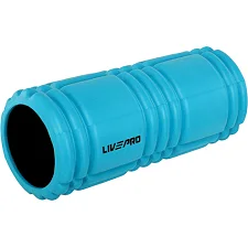 Роллер массажный цилиндр (ролик мфр) 33см 3D Roller EVA LiveUp LP8231 (Синий)