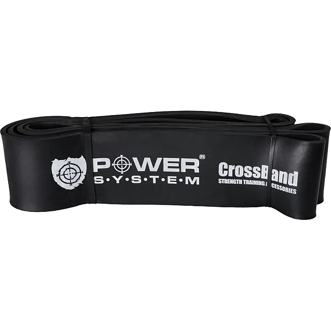 Резинка для подтягиваний POWER SYSTEM PS-4055 CrossFit Level 5 Black (сопротивление 25-65 кг)