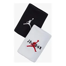 Напульсник Nike JORDAN JUMPMAN TERRY WRIST BANDS 2 PK черный, белый, красный OSFM