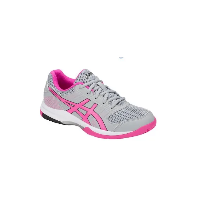 Кроссовки женские Asics Gel-rocket 8 mid grey/pink glo