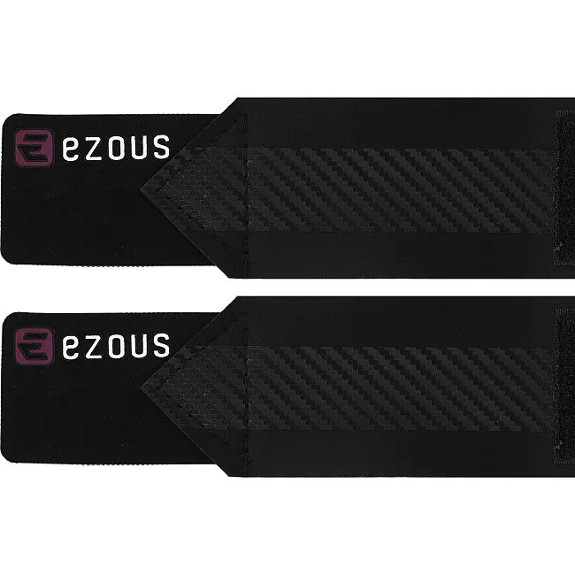 Кистевые бинты
 STRENGTH WRIST WRAPS EZOUS C-05 2штуки (Черный-фиолетовый)