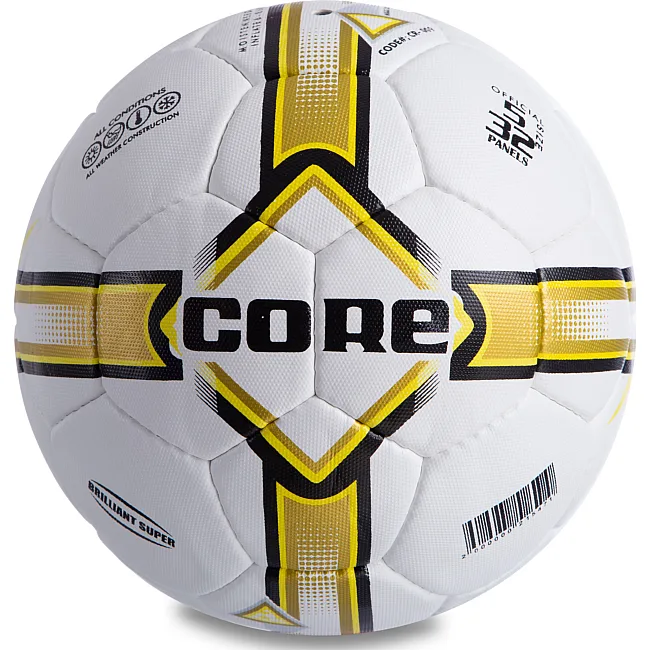 Футбольный мяч
 CORE BRILIANT SUPER CR-009 №5 PU