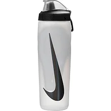 Пляшка для води Nike REFUEL BOTTLE LOCKING LID 24 OZ білий, чорний 709 мл