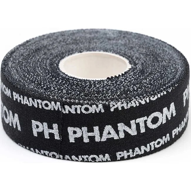 Тейп PHANTOM Sport Tape Black (2,5cmx13,7m)