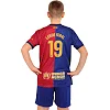 Футбольна форма дитяча із символікою клубу BARCELONA YAMAL 19 домашня 2025 SP-SPORT CO-4628