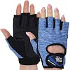Тренировочные перчатки для фитнеса HARD TOUCH FG-003 (Синий)