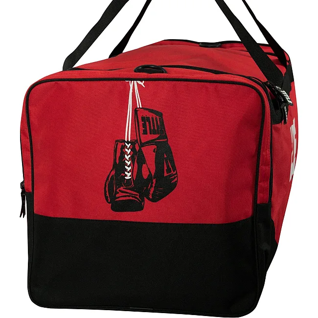 Спортивна сумка TITLE Boxing Deluxe Gear Bag Red (70л.)