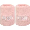 Спортивный напульсник впитывающий влагу TELOON TSP-2330 1шт (Розовый)
