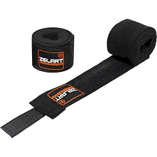 Бинты для бокса 2штуки ZELART BO-3619-3 3м (Черный)
