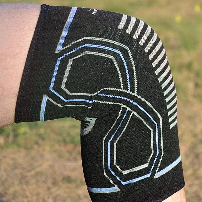 Наколенники спортивные PowerPlay PP-4099 Knee Support Черно/Синие (пара)