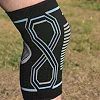 Наколенники спортивные PowerPlay PP-4099 Knee Support Черно/Синие (пара)