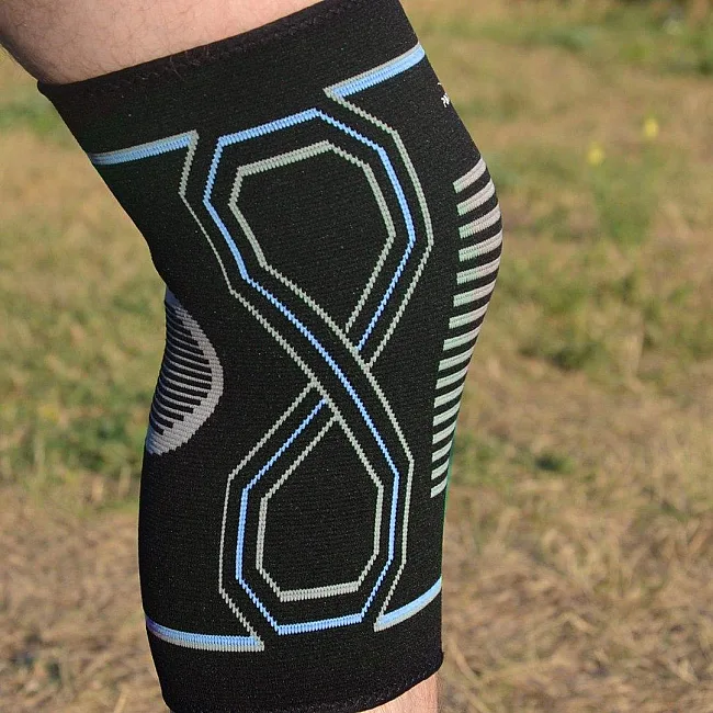 Наколенники спортивные PowerPlay PP-4099 Knee Support Черно/Синие (пара)