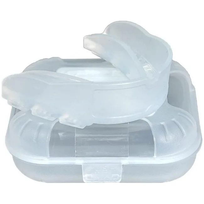 Боксерская капа MAKURA Kyro Pro Strapless детская (возраст до 10) Clear