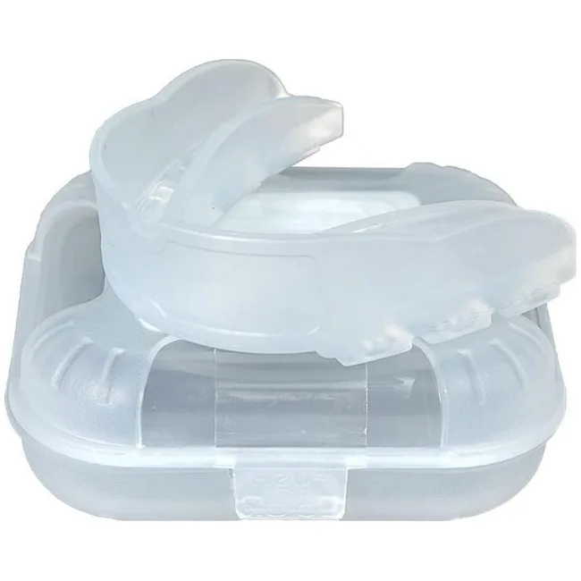 Боксерская капа MAKURA Kyro Pro Strapless детская (возраст до 10) Clear