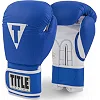 Боксерские перчатки для тренировок TITLE Pro Style Leather 3.0 Blue
