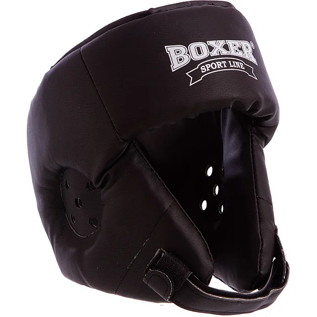 Боксерский шлем Boxer (кожвинил)