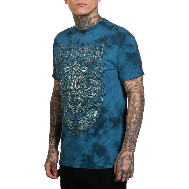 Футболка мужская AFFLICTION Abrasive Line Tee