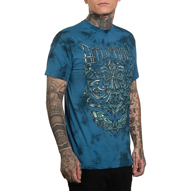 Футболка мужская AFFLICTION Abrasive Line Tee