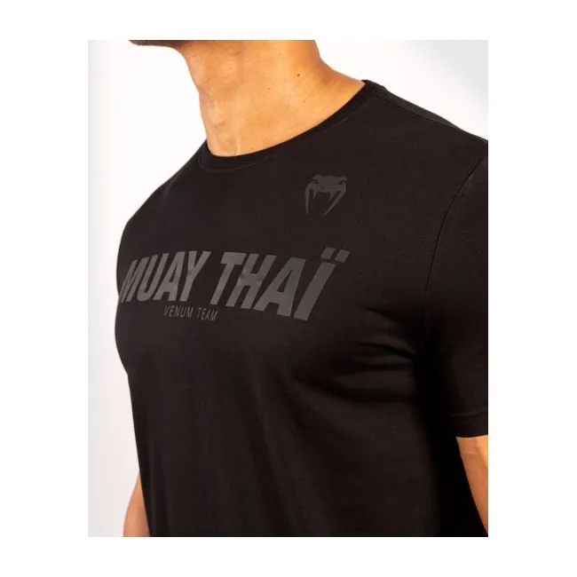 Футболка чоловіча VENUM Muay Thai VT Matte Black