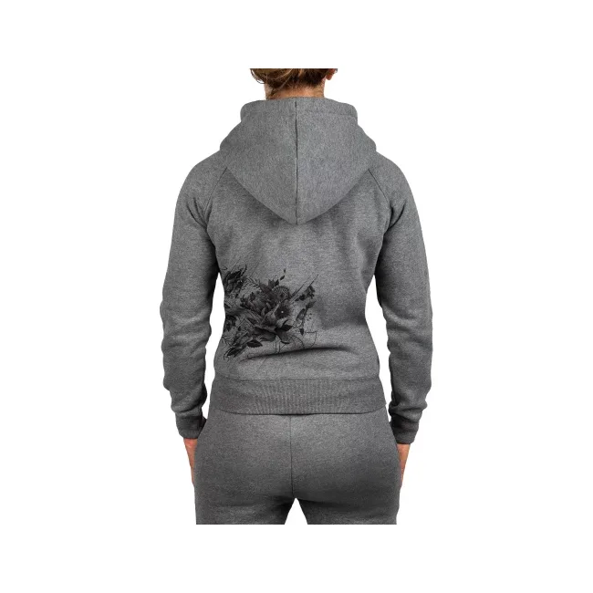 Толстовка женская VENUM Floral Hoody - Heather Grey