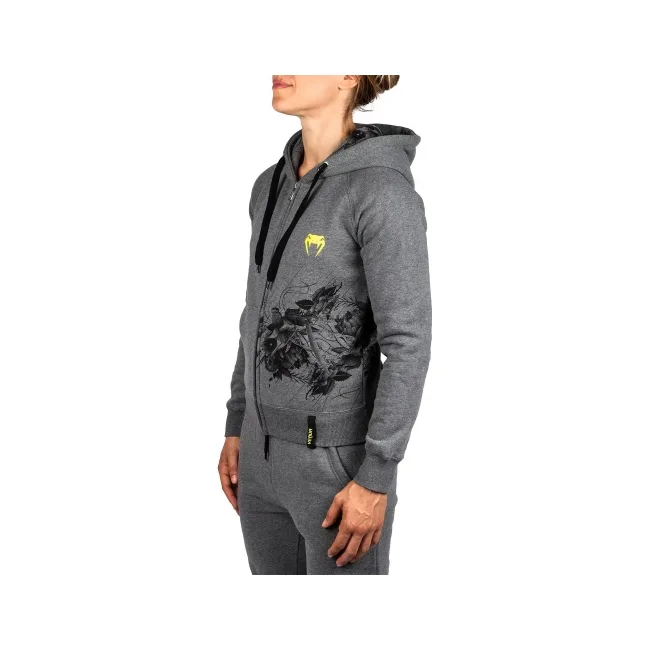 Толстовка женская VENUM Floral Hoody - Heather Grey