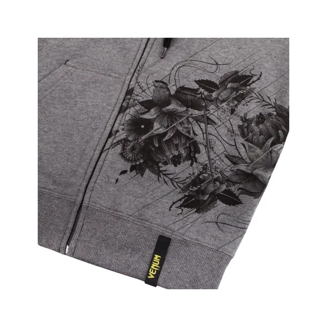 Толстовка женская VENUM Floral Hoody - Heather Grey