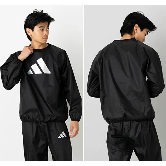 Костюм для снижения веса с эффектом сауны | черно/белый | Adidas ADISS01