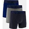 Чоловічі труси UNDER ARMOUR Performance Cotton 6 3 Pack Midnight Navy Steel Full Heather Castlerock
