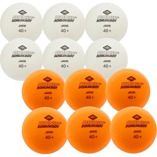 Мячи для настольного тенниса 12 штук DONIC MT-618045 JADE