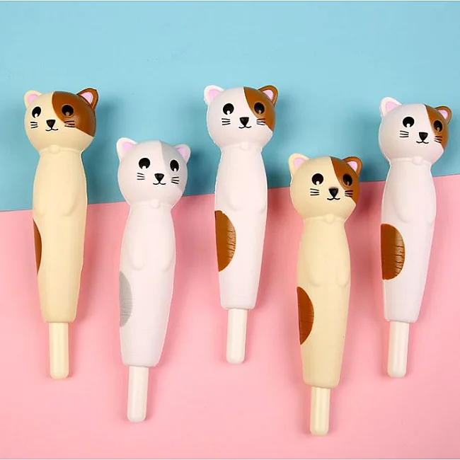 Набор масляных ручек 0.7 мм BP5024 Squishy Cat (3шт)