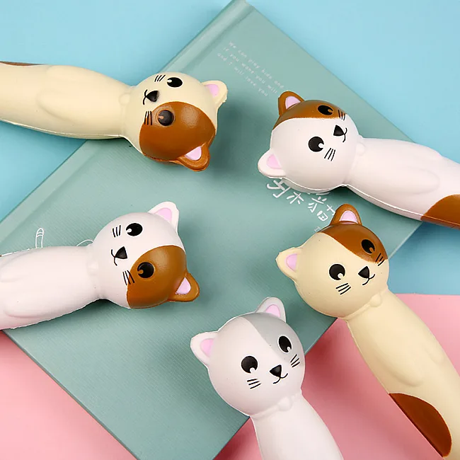 Набор масляных ручек 0.7 мм BP5024 Squishy Cat (3шт)