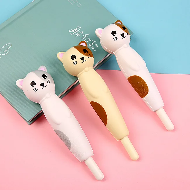 Набор масляных ручек 0.7 мм BP5024 Squishy Cat (3шт)
